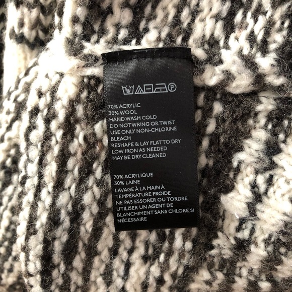 Ecoté woolblend oversized sweater - Picture 4 of 5